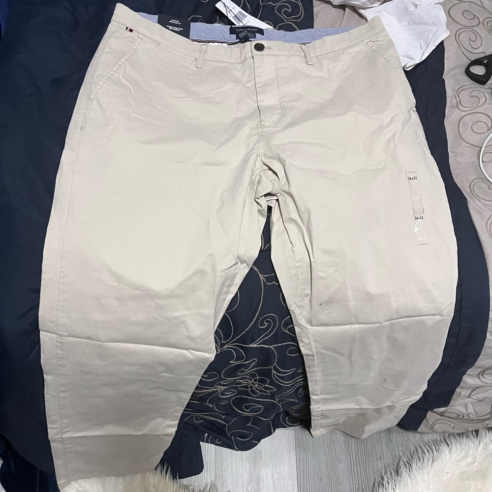 Men's Beige Pants